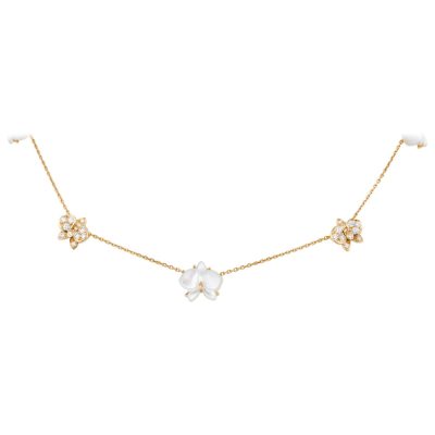 KDY-B7224525蝴蝶花项链