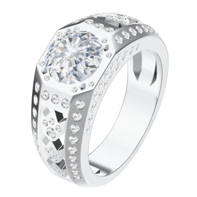 KDY-C3886389大钻四爪宽面镂空戒约2ct戒指