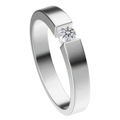 KDY-F8329437逼镶钻戒约0.2ct戒指