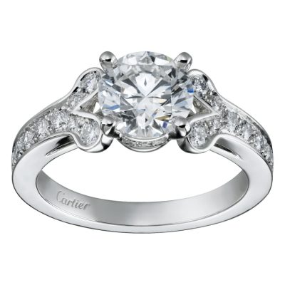 KDY-N4207100交叉四爪叉Y臂女钻戒