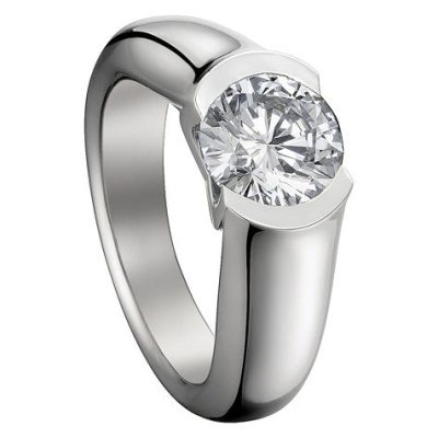 KDY-N8268980半圆臂光金戒指