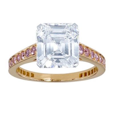 KDY-G7485587铲边小八角戒指