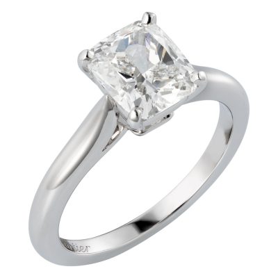 KDY-H4202900四爪光金尖嘴直臂戒指