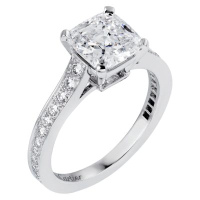 KDY-H4208900梯形铲边直臂枕形钻戒指