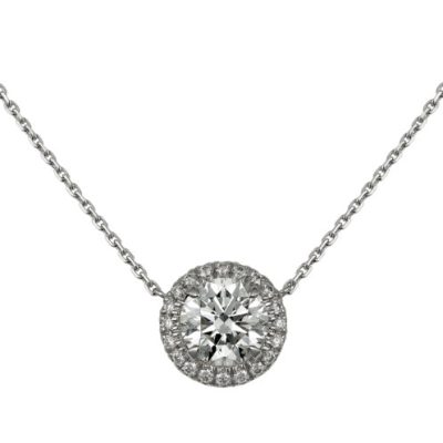 KDY-N7424139交叉四爪约1ct栓链圆形围石