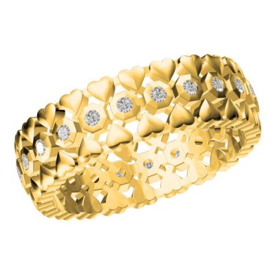 KDY-P1953530浑身心形戒指