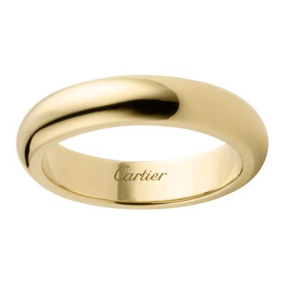 KDY-B4031300光金卜面臂约4mm条戒指