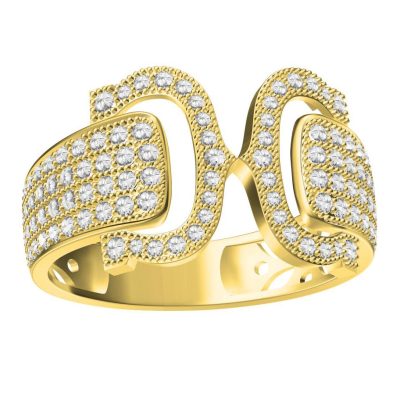 KDY-H8835055满钻双C戒-2