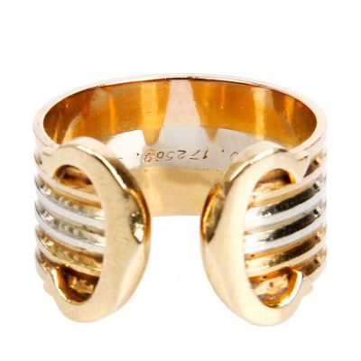 KDY-A2942026-GC字三色金戒指