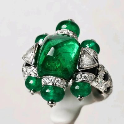 KDY-J2592789唐塔绿宝戒