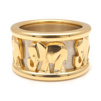 KDY-FK904491光金大象戒指-3