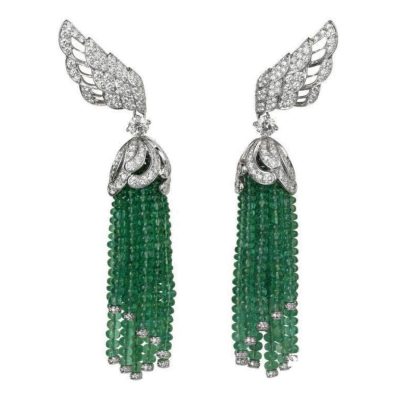 KDY-IA622259翅膀羽毛耳环