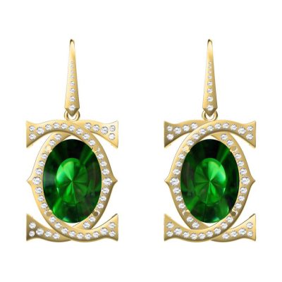 KDY-Z8893465-LOGO耳环双C