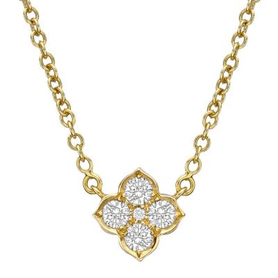 KDY-A6393536四叶草栓链吊坠项链