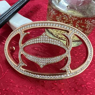 KDY-C5716317满钻LOGO双C皮带扣-10过皮带位38mm