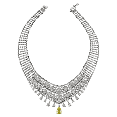 KDY-Q1248740梨形石彩宝项链-4