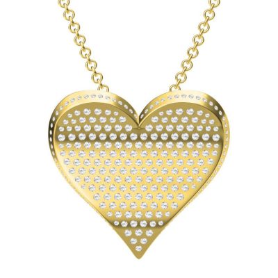 KDY-S7264184心形密石吊坠