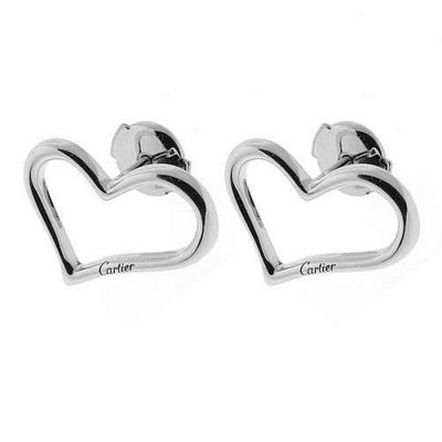 KDY-M6090346光金镂空心形耳环