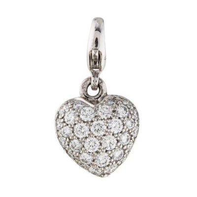 KDY-B3043473卜面满钻心形吊坠