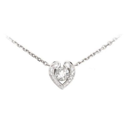 KDY-N3018200心形栓链吊坠项链