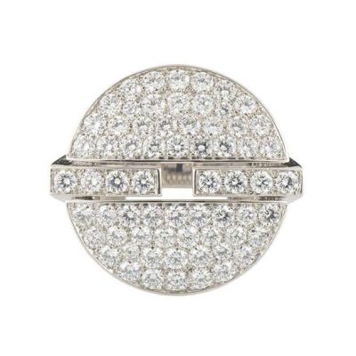 KDY-Z5330581圆饼戒指平面宽直臂