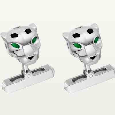 KDY-OG000328光金机械豹子头袖扣16x12mm