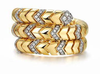 BGL-AN365152编织纹蛇身卷身戒指