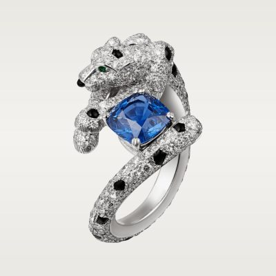 KDY-H4347900满钻豹戒指主石6.6x6.5mm