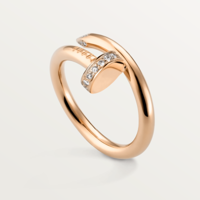 KDY-B4094800头尾镶钻钉子戒指（宽2.65）