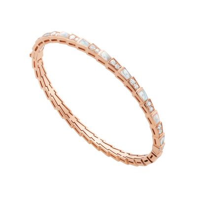 BGL-BR858356直条款半钻半玛瑙蛇身款手镯