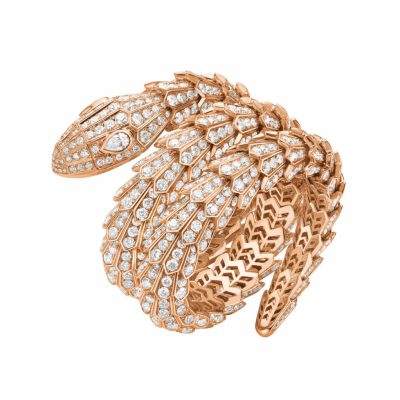 BGL-261024蛇刺身款卷臂满钻手镯