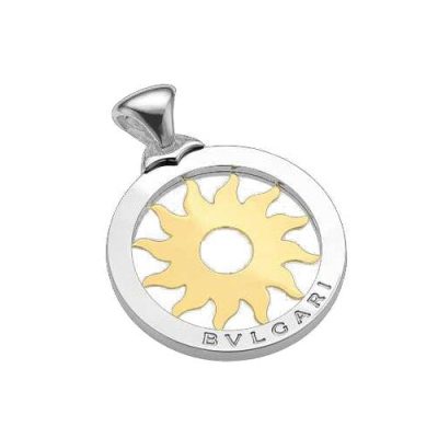 BGL-CL474137太阳光金分色圆吊坠