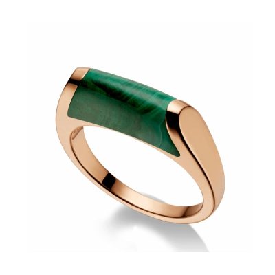 BGL-AN857916孔雀石、彩宝戒指