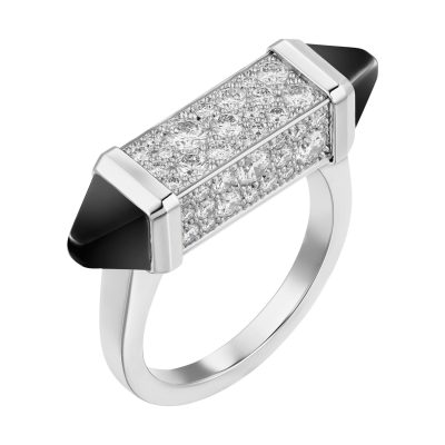 KDY-N4777900玛瑙尖锥金字塔糖果戒指