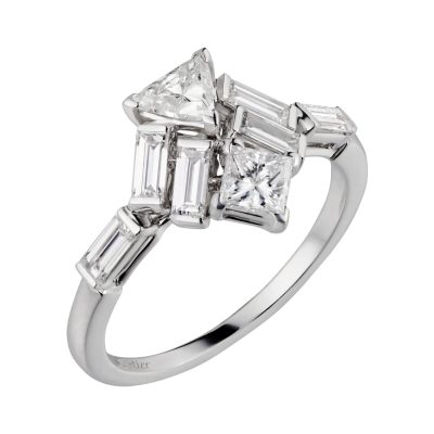 KDY-N4752700高肩梯方戒指