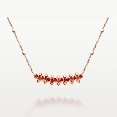 KDY-B7224906金字塔水泡栓链吊坠项链