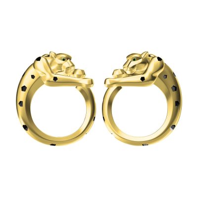 KDY两脚豹光金豹耳拍耳圈