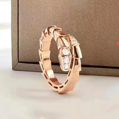 BGL-B256645活动单圈头尾钻小版蛇戒指