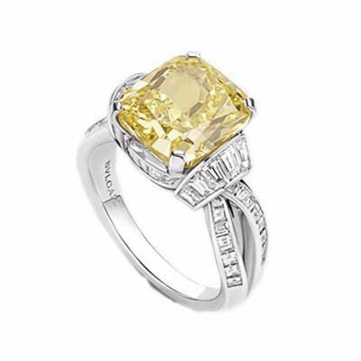 BGL-AN747094分叉枕形彩宝四爪戒指