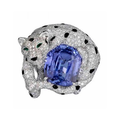 KDY-H186537豹子戒指枕形石11.7x10.3mm