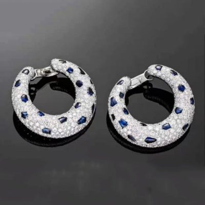 KDY-H38554豹纹耳环25mm