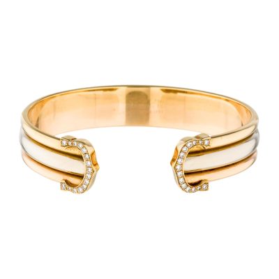 KDY-CRT31017字母CC上开口手镯17#