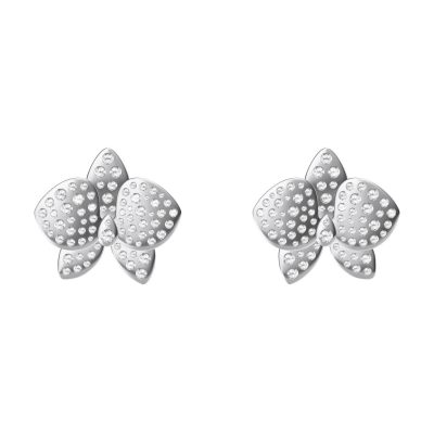 KDY-N8042810满钻蝴蝶花耳钉