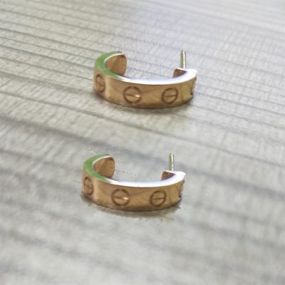 KDY-B8222500螺丝C形耳钉 客板