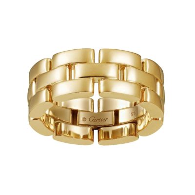 KDY-B4230600光金三排坦克戒指