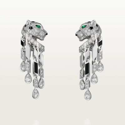 KDY-H8000780豹头耳环满钻玛瑙耳夹耳环