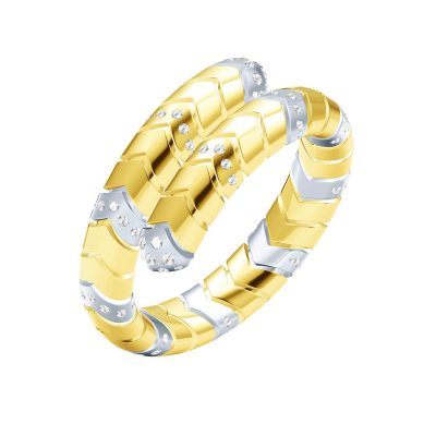 BGL-AN639136编织纹蛇身卷身蛇戒