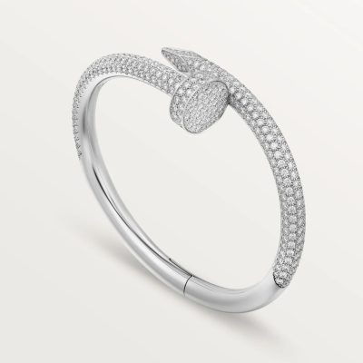 KDY-N6721817粗版5行钻头尾半镶钉子手镯19#