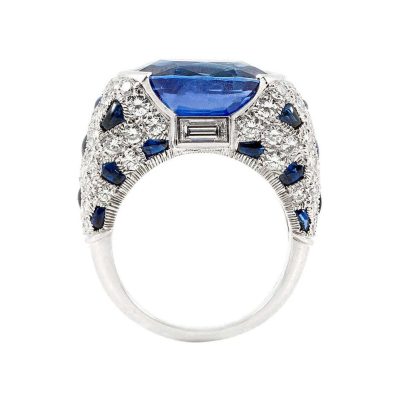 KDY-053539逼镶抽象美洲豹戒指鸡尾酒戒指