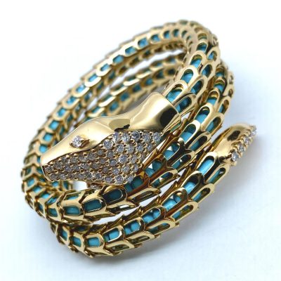 BGL-329242光金镂空活动蛇镯客版